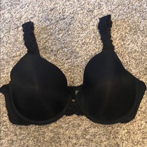 Black bra.